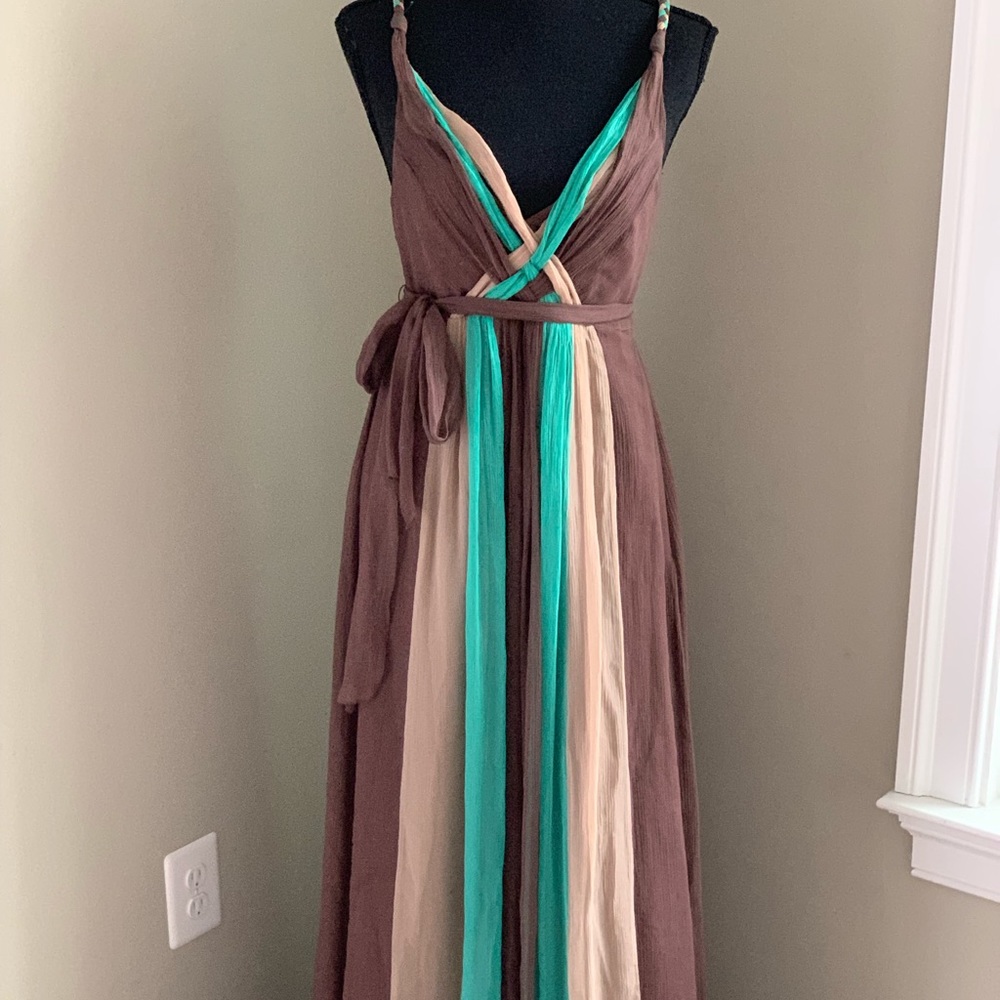 BCBG Paris Grecian Maxi Dress